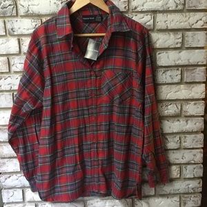 Plaid Flannel Button Down